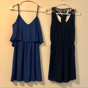 Royal Blue & Navy Dresses - Size Small
